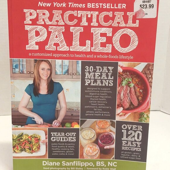 Practical Paleo and Paleo Comfort Food Cookbook Paperback Recipes Food Lot - Picture 6 of 6